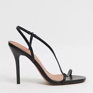 ASOS Black Strappy Heels